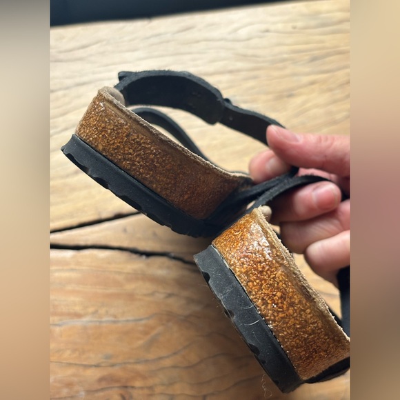 Birkenstock Mayari Black Sandals Size 36 EXCELLENT - Picture 6 of 16